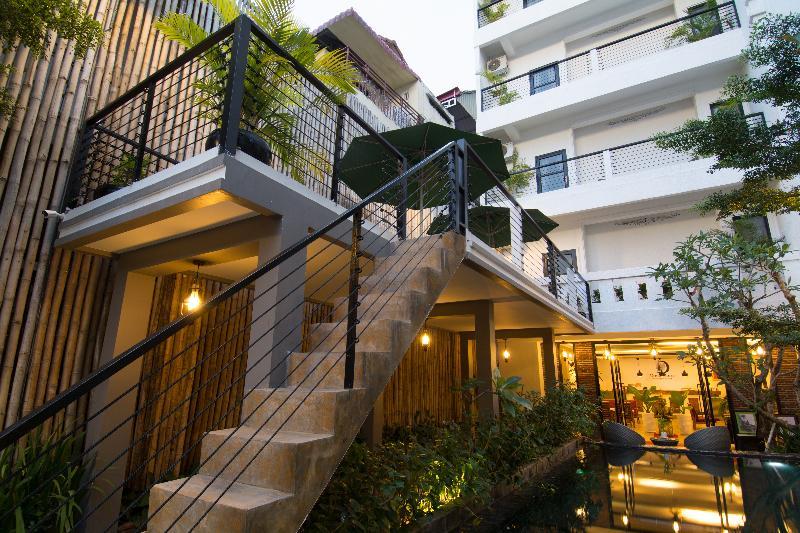 Double Leaf Boutique Hotel Phnom Penh Eksteriør billede